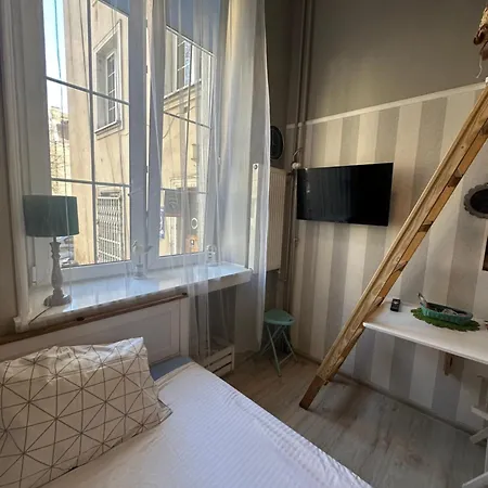 Przytulna Kawalerka Z Antresola W Sercu Gdanska Apartament Gdańsk